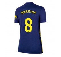 Atletico Madrid Pablo Barrios #8 Koszulka Wyjazdowa damskie 2025-26 Krótki Rękaw